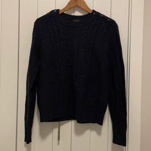 J crew women’s sweater with button detailing XL